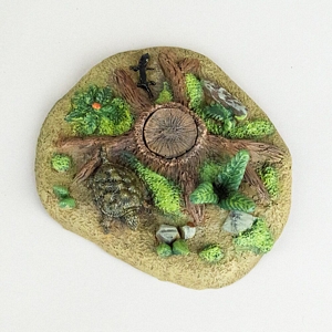 Aurora prehistoric scenes resin model add on