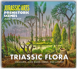 Aurora prehistoric scenes resin model add on