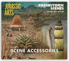 Aurora prehistoric scenes resin model add on