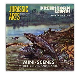 Aurora prehistoric scenes resin model add on
