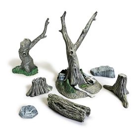 Aurora prehistoric scenes resin model add on