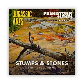 Aurora prehistoric scenes resin model add on