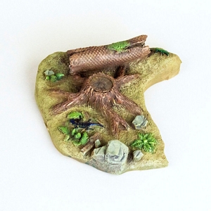 Aurora prehistoric scenes resin model add on