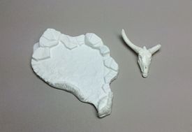 Aurora prehistoric scenes resin model add on
