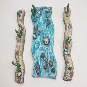 Aurora prehistoric scenes resin model add on