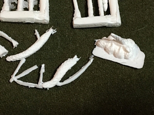 Aurora prehistoric scenes resin model add on
