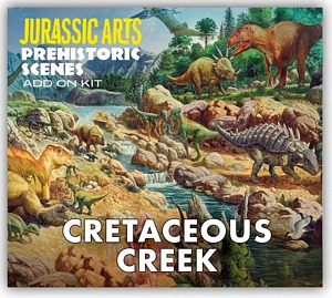 Aurora prehistoric scenes resin model add on