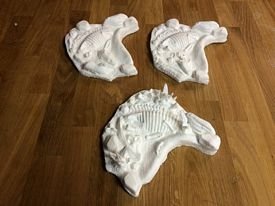 Aurora prehistoric scenes resin model add on