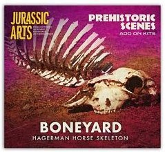 Aurora prehistoric scenes resin model add on