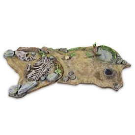 Aurora prehistoric scenes resin model add on