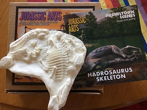 Aurora prehistoric scenes resin model add on