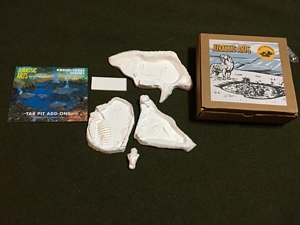 Aurora prehistoric scenes resin model add on