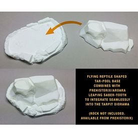 Aurora prehistoric scenes resin model add on