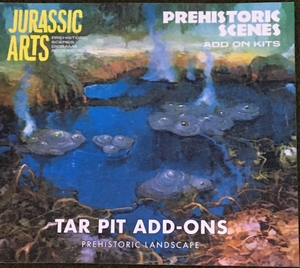 Aurora prehistoric scenes resin model add on