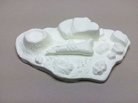 Aurora prehistoric scenes resin model add on