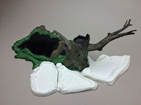 Aurora prehistoric scenes resin model add on