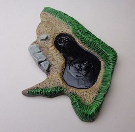 Aurora prehistoric scenes resin model add on