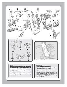 Aurora prehistoric scenes resin model add on