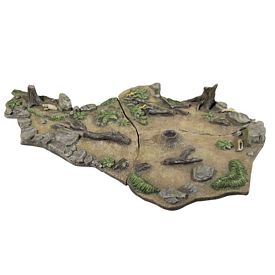 Aurora prehistoric scenes resin model add on