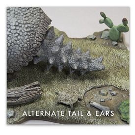 Aurora prehistoric scenes resin model add on