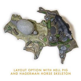 Aurora prehistoric scenes resin model add on