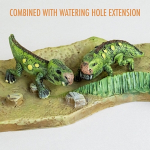 Aurora prehistoric scenes resin model add on