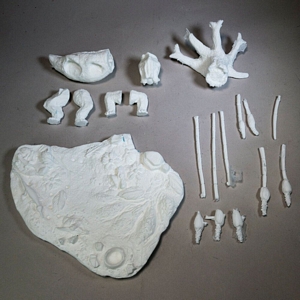 Aurora prehistoric scenes resin model add on