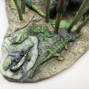 Aurora prehistoric scenes resin model add on