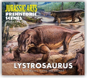 Aurora prehistoric scenes resin model add on