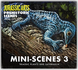 Aurora prehistoric scenes resin model add on