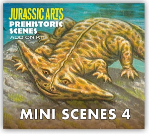 Aurora prehistoric scenes resin model add on