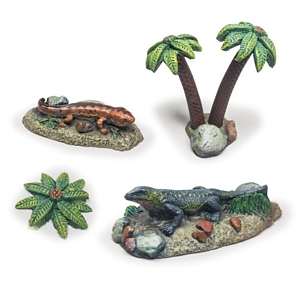 Aurora prehistoric scenes resin model add on