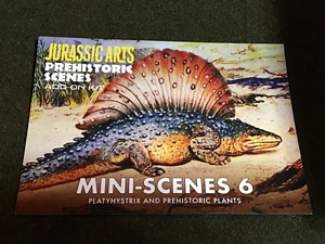 Aurora prehistoric scenes resin model add on