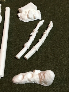 Aurora prehistoric scenes resin model add on