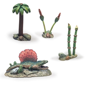 Aurora prehistoric scenes resin model add on