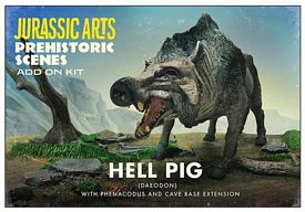 Aurora prehistoric scenes resin model add on