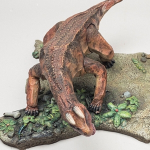 Aurora prehistoric scenes resin model add on