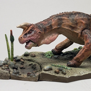 Aurora prehistoric scenes resin model add on