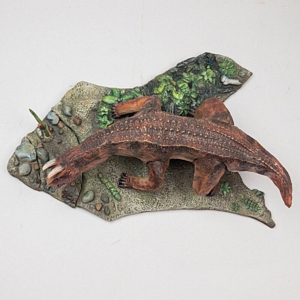 Aurora prehistoric scenes resin model add on