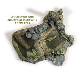 Aurora prehistoric scenes resin model add on