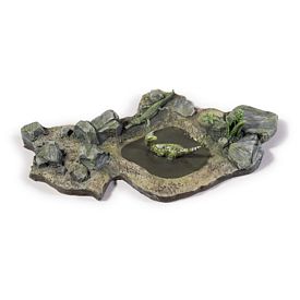 Aurora prehistoric scenes resin model add on