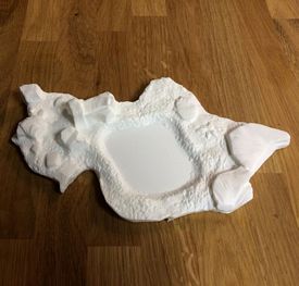 Aurora prehistoric scenes resin model add on