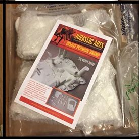 Aurora prehistoric scenes resin model add on