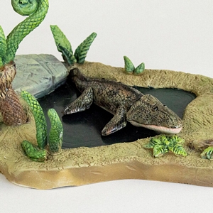 Aurora prehistoric scenes resin model add on