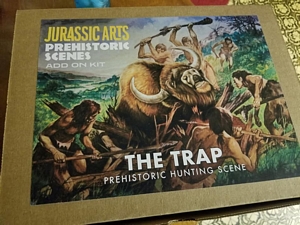 Aurora prehistoric scenes resin model add on