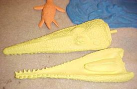 Aurora prehistoric scenes resin model add on