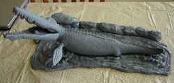 Aurora prehistoric scenes resin model add on