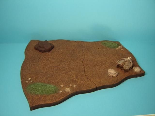 Aurora prehistoric scenes resin model add on