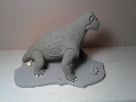 Aurora prehistoric scenes resin model add on