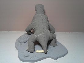 Aurora prehistoric scenes resin model add on